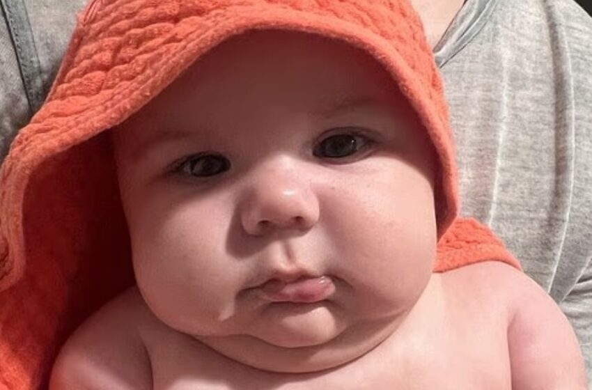  ¡Critican a mamá por su “enorme” bebé de 4 meses!: ¡El internet se divide tras ver las fotos!
