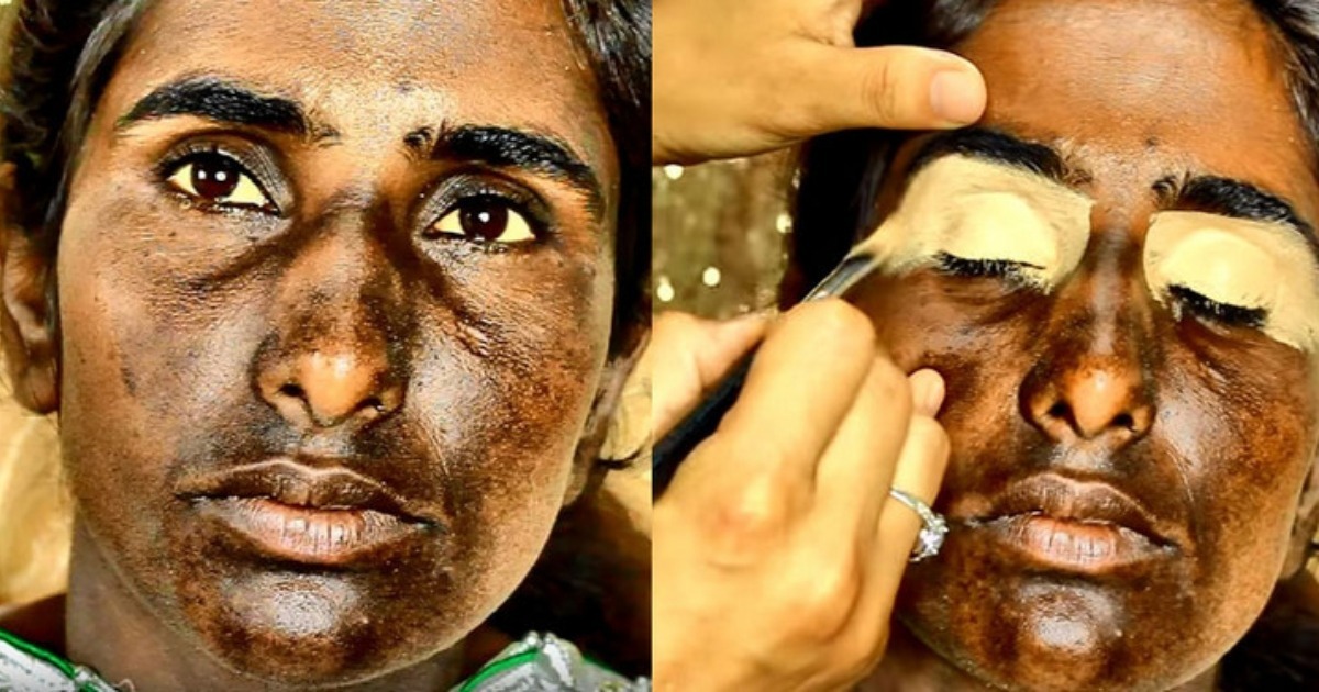 Pasó toda su vida escondiéndose del mundo, ¡hasta que una transformación con maquillaje la hizo lucir radiante, segura de sí misma y completamente renovada!