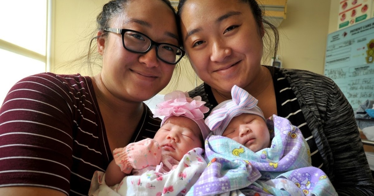 El increíble milagro de los gemelos: ¡Recibiendo bebés arcoíris el mismo día después del dolor!