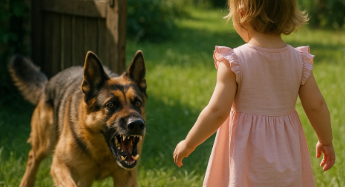 Grité del miedo, pensando que mi perro estaba atacando al bebé. Pero al cabo de un segundo, quedó claro que así le estaba salvando la vida.