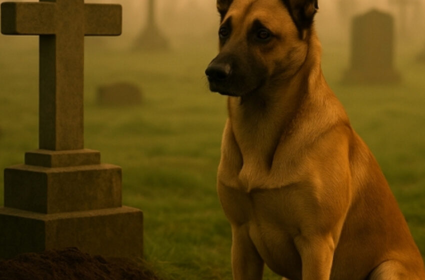  Un perro iba todos los días al cementerio donde estaba su dueño y cavaba la tierra. Todos pensaban que estaba triste, pero la verdad resultó ser más aterradora de lo que nadie podía imaginar.