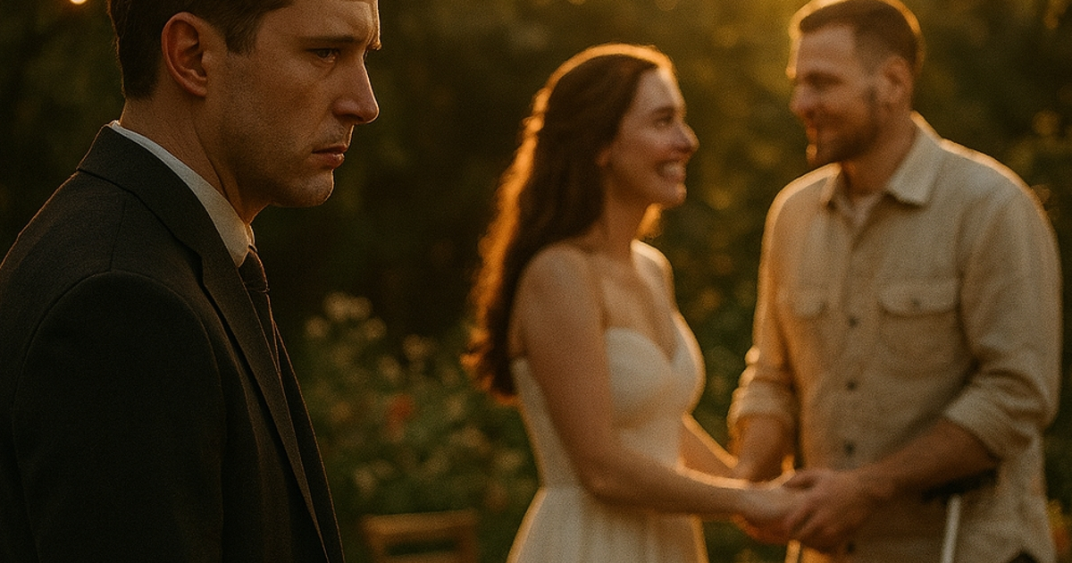 Al enterarme de la boda de mi exesposa con un simple trabajador, fui a la boda para burlarme de ella. Al ver al novio, regresé y rompí a llorar de dolor