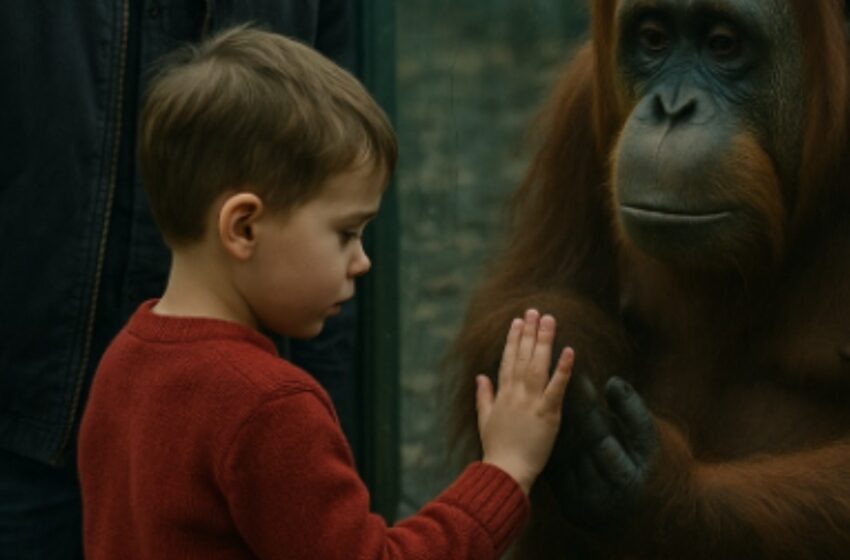 Tras la muerte de su madre, el niño dejó de hablar y no pronunció ni una sola palabra. Un encuentro con un orangután le devolvió la vida.
