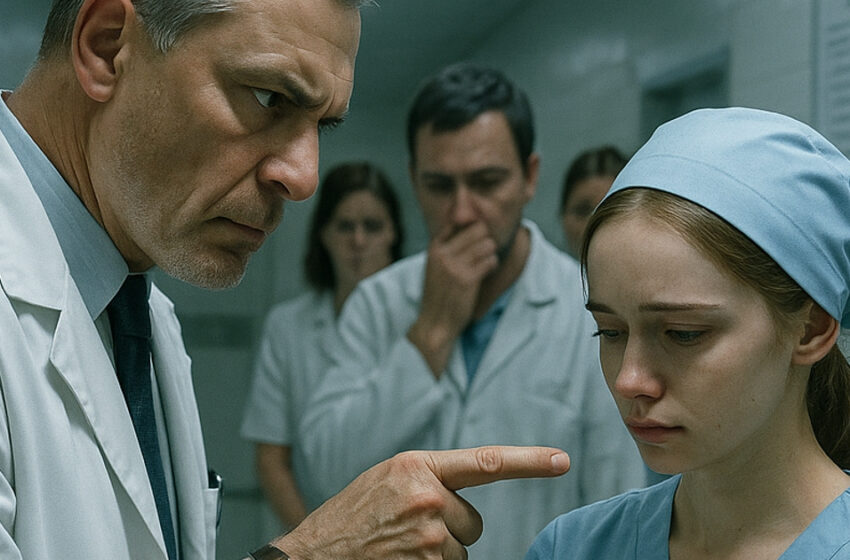  El director del hospital humilló a una enfermera huérfana frente a todos. Se quedó paralizado al descubrir quién era en realidad…
