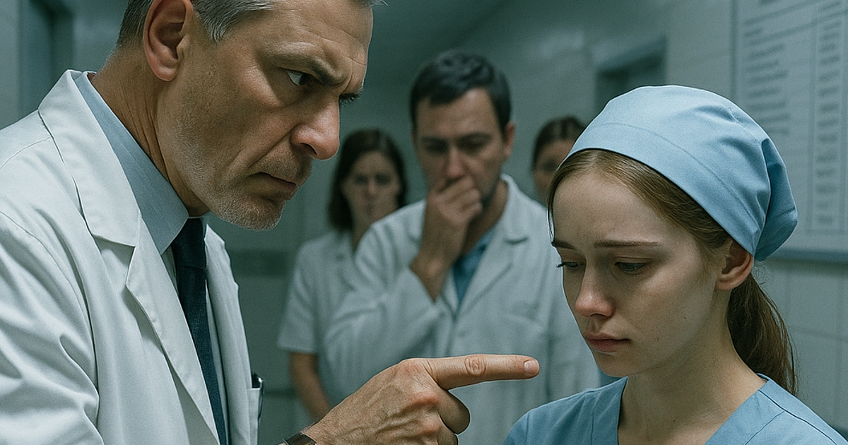 El director del hospital humilló a una enfermera huérfana frente a todos. Se quedó paralizado al descubrir quién era en realidad…