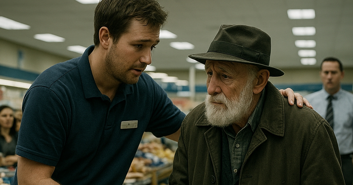 A los 90 años me disfracé de anciano pobre y entré en mi propio supermercado… Lo que ocurrió después cambió para siempre mi legado