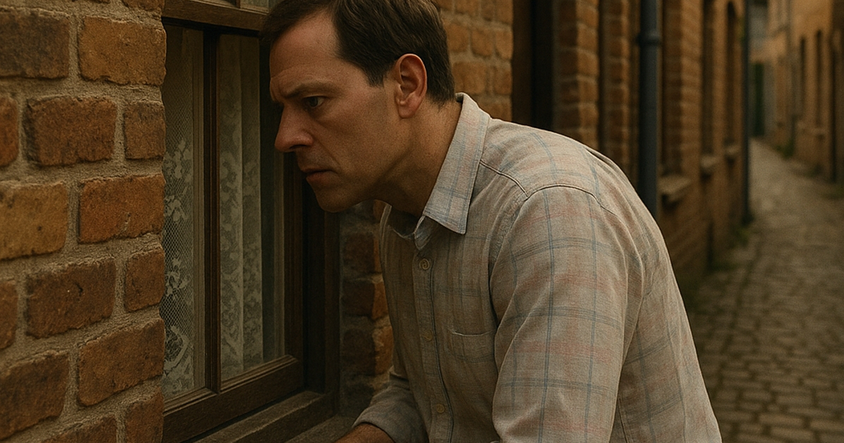 Iba conduciendo por delante de la casa de mi hermano y decidí parar a visitarlo cuando vi el coche de mi mujer en la puerta. Miré por la ventanilla para ver qué hacían allí y me horroricé