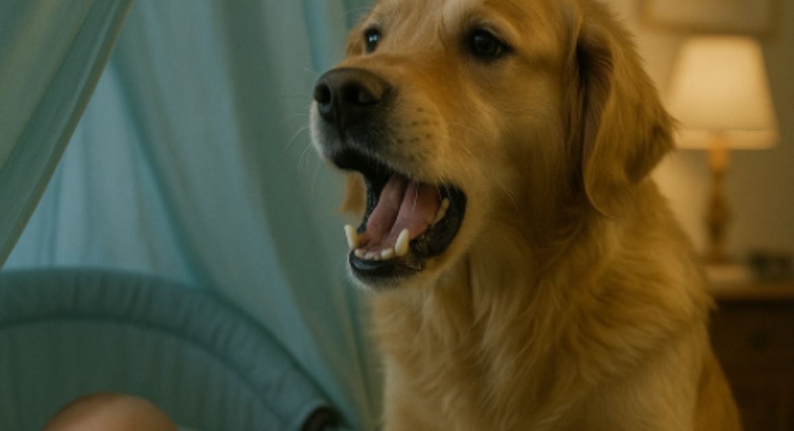 Cada noche, el perro ladra fuertemente al niño. Cuando los padres descubren la razón, quedan paralizados de terror.