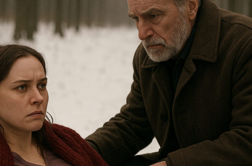Un anciano encontró a una joven embarazada en la nieve. La salvó de la tormenta… y ella le devolvió las ganas de vivir