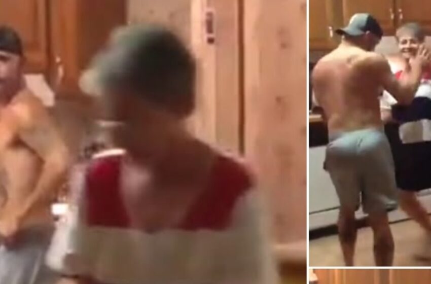 ¡El adorable dúo de baile de madre e hijo conquista corazones en línea! ¡Mira cómo su alegre coreografía se vuelve viral!