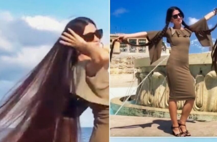  ¡Increíble!: ¡El cabello de una mujer crece más de 90 pulgadas tras más de 20 años sin cortarlo!