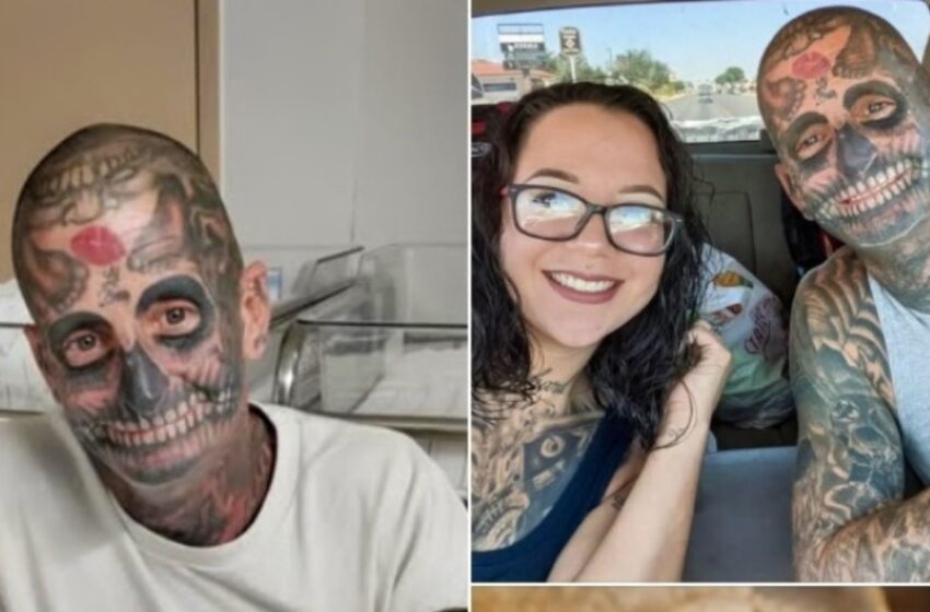  ¡Un “adicto a la tinta” de 51 años con 240 tatuajes es llamado un “monstruo”, pero su esposa revela la verdad! ¡Mira las fotos!