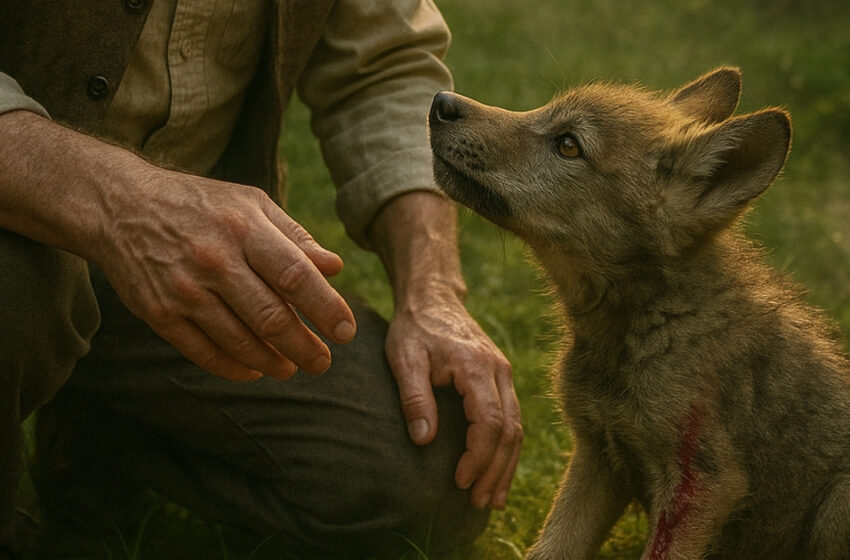  Un cachorro herido imploró ayuda, acercándose directamente a un anciano. Lo que hizo este hombre los hará llorar…