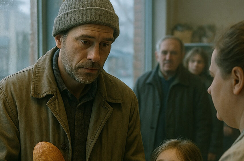  Una niña robó pan y un cliente hizo algo que nadie esperaba. Una historia que conmovió los corazones de millones.