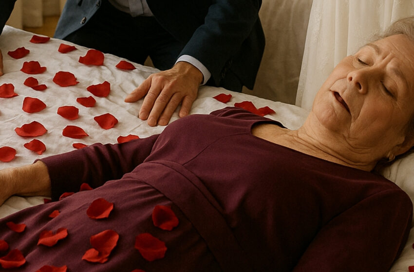  En la noche de bodas, mi suegra se metió en nuestra cama “borracha”. Y a la mañana siguiente vi en las sábanas algo que cambió mi vida para siempre.