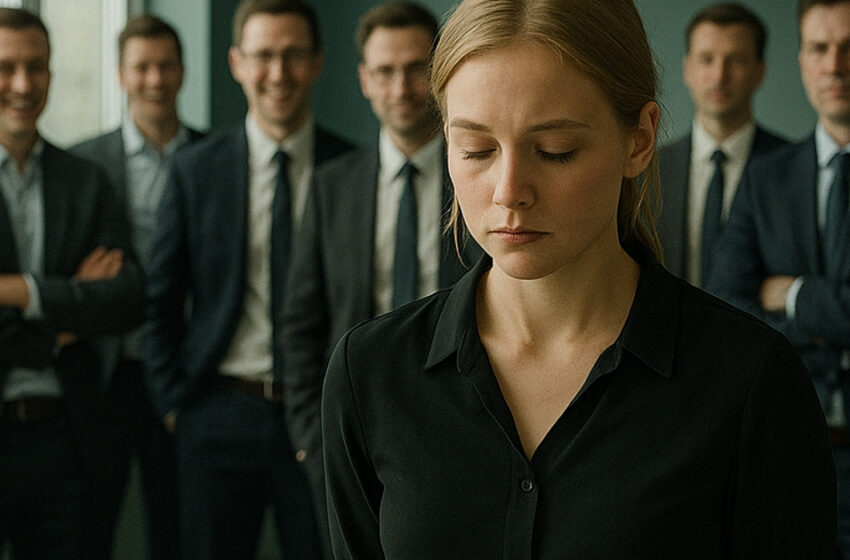  Una chica con zapatillas de ballet desgastadas entró en la oficina. Al minuto, todos reían. A los cinco minutos, guardaron silencio, sin poder creer lo que veían.