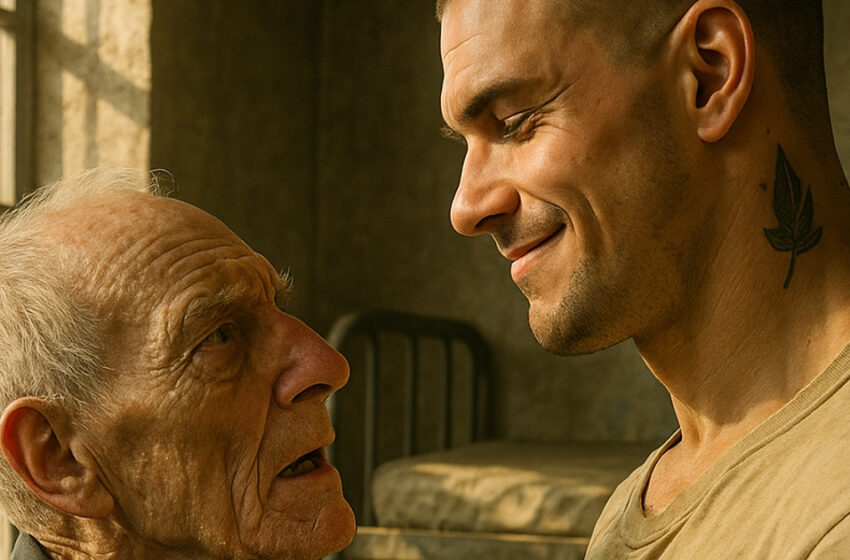  Un preso se burlaba de un anciano en la celda, pero por la noche todo cambió. A la mañana siguiente, la prisión no podía creer lo que vio