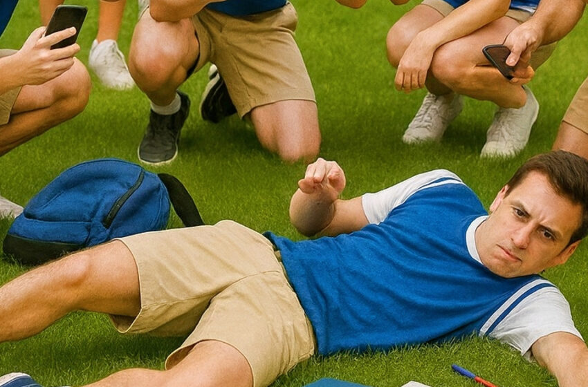  Un grupo de estudiantes acosaba a un recién llegado — hasta que diez motociclistas aparecieron y cambiaron todo