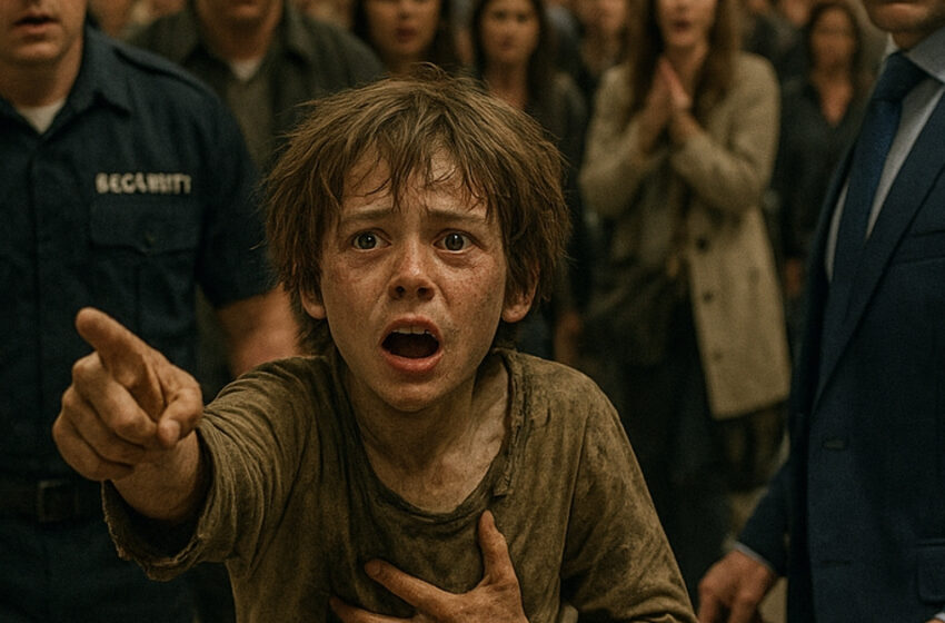  —¡No se suba al avión! ¡Va a explotar! —gritó un niño sin hogar a un empresario adinerado, y la verdad dejó a todos sin palabras