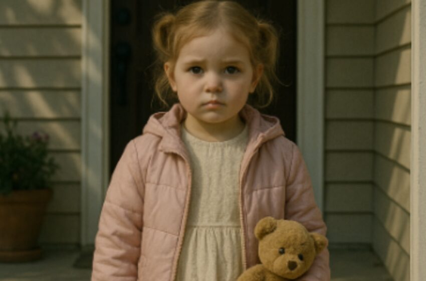  Cada día, una niña pequeña se paraba frente a mi puerta en silencio. Cuando descubrí por qué venía… sentí un dolor profundo en el corazón.