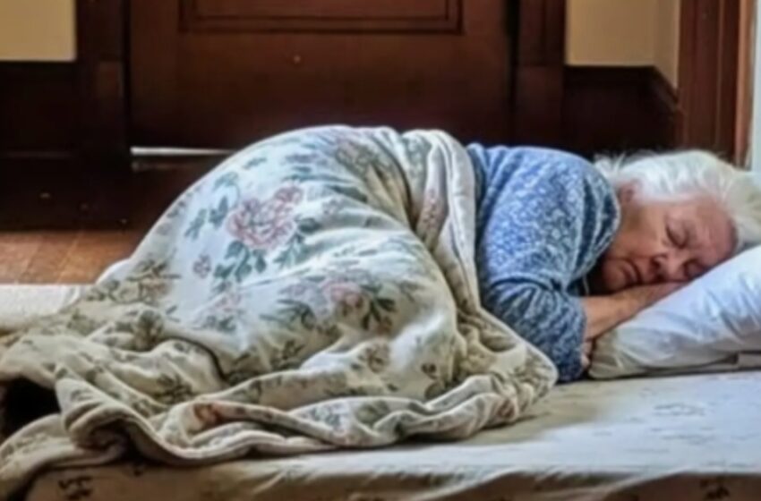  Llegué a casa antes de lo habitual y encontré a mi madre enferma durmiendo en el suelo: lo que mi esposo dijo después lo cambió TODO