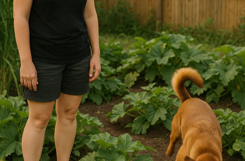  Mi suegra nos visitó, y después de que se fue, el perro empezó a gruñir y cavar: lo que encontré me dejó horrorizada