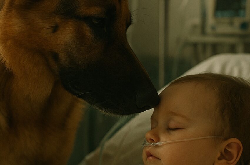  El niño sobrevivía únicamente gracias a los dispositivos de soporte vital, y los médicos ya habían perdido toda esperanza. Pero en el instante en que su perro entró en la habitación del hospital, ocurrió algo totalmente inesperado.