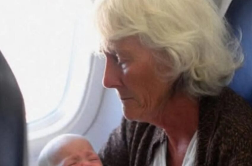  ¡Mi nieta de 3 meses dejó de llorar cuando un desconocido se le acercó!: Lo que ocurrió a continuación dejó a todos sin palabras